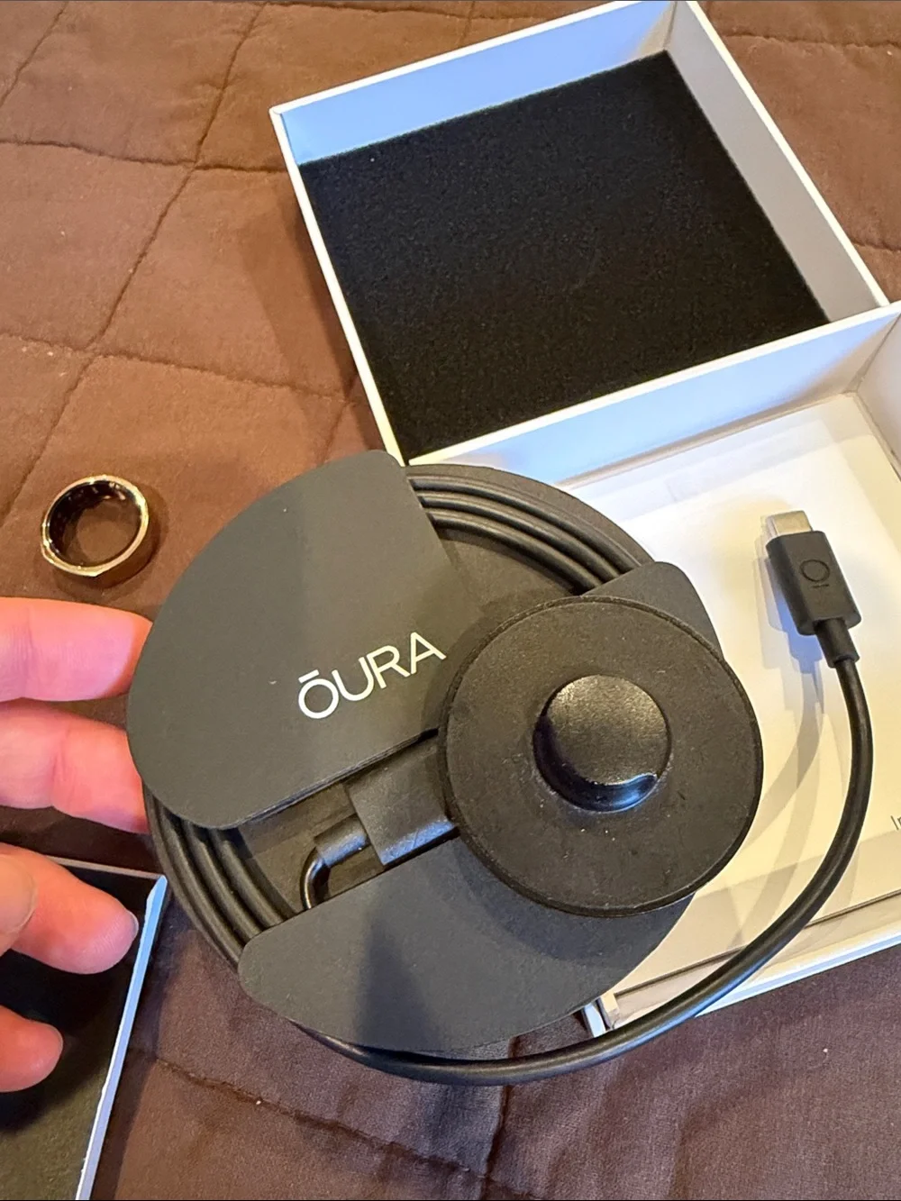 Oura Ring Gen3 Heritage Gold